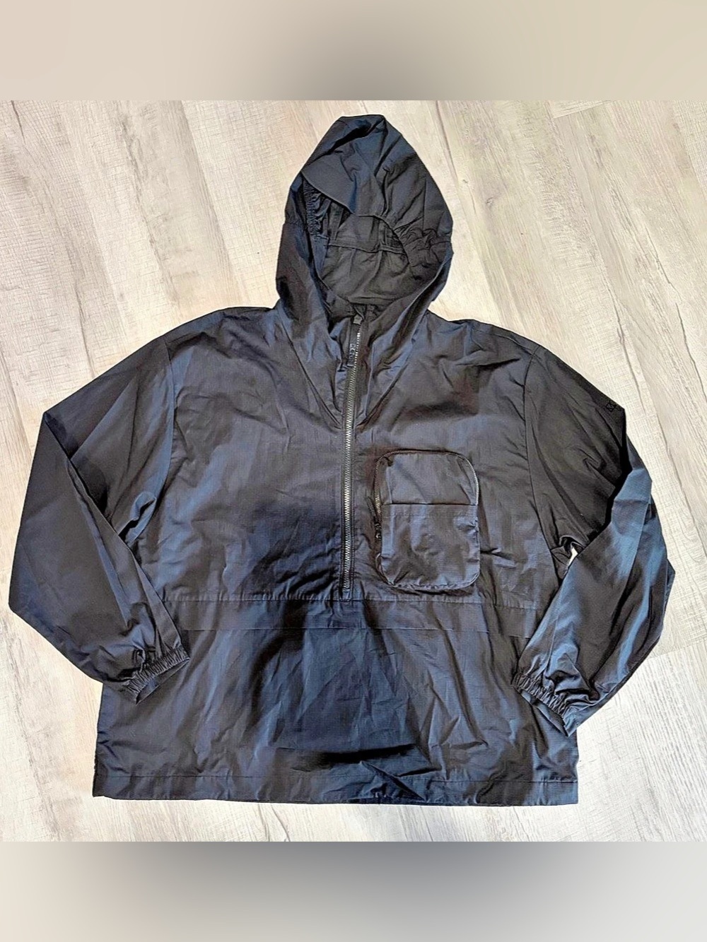 H&M Move women Black Hooded Jacket Size XLarge
